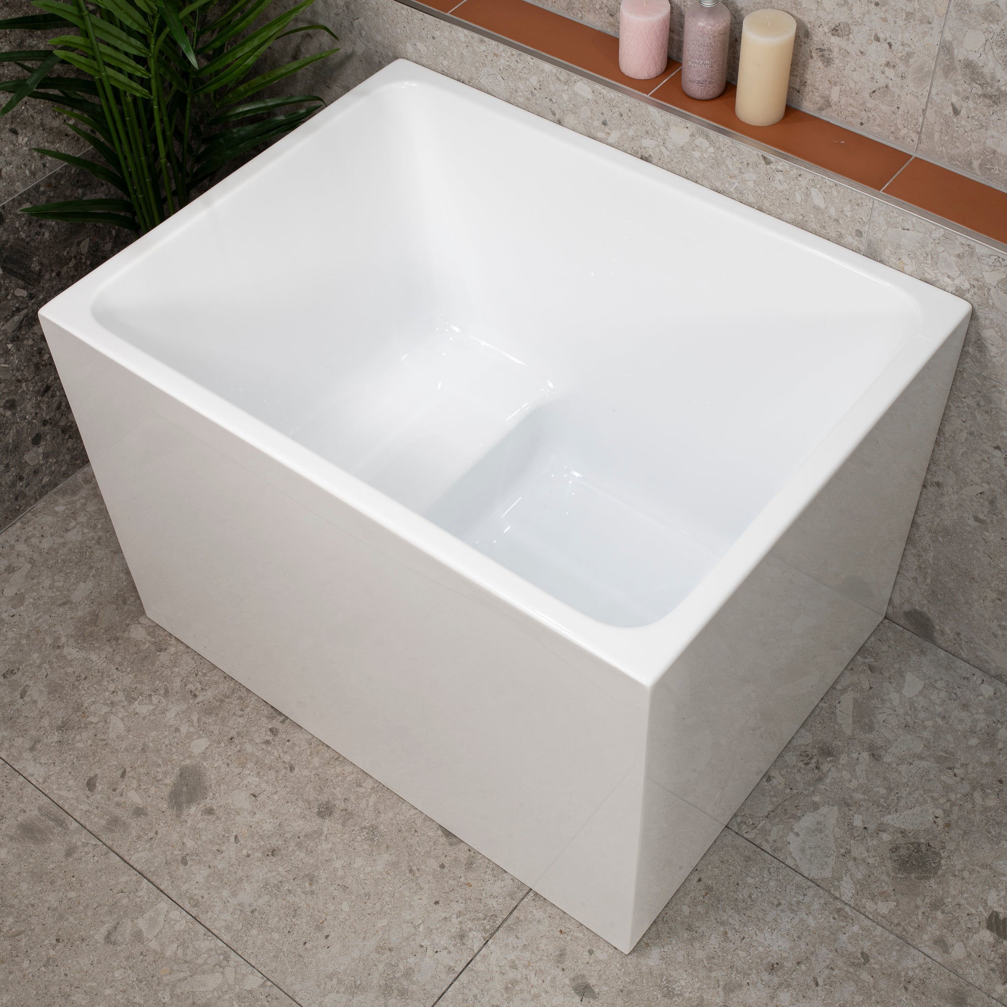 Cubix Extra Height Japanese Soaking Bathtubs Online – Enflair US