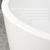 Avalon 55 inch Acrylic Freestanding Right Corner Bathtub, Matte White