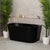 Avalon 51 inch Acrylic Freestanding Back to Wall Bathtub, Matte Black