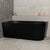 Avalon 63 inch Acrylic Freestanding Left Corner Bathtub, Matte Black