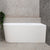 Avalon 55 inch Acrylic Freestanding Right Corner Bathtub, Matte White
