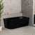 Avalon 63 inch Acrylic Freestanding Right Corner Bathtub, Matte Black