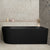 Avalon 67 inch Acrylic Freestanding Right Corner Bathtub, Matte Black