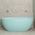 Byron Egg 59 inch Acrylic Freestanding Oval Bathtub, Matte Duck Egg Blue - SPECIAL EDITION