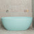 Byron Egg 59 inch Acrylic Freestanding Oval Bathtub, Matte Duck Egg Blue - SPECIAL EDITION