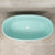 Byron Egg 59 inch Acrylic Freestanding Oval Bathtub, Matte Duck Egg Blue - SPECIAL EDITION