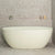 Byron Egg 59 inch Acrylic Freestanding Oval Bathtub, Matte Light Pistachio - SPECIAL EDITION