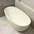 Byron Egg 59 inch Acrylic Freestanding Oval Bathtub, Matte Light Pistachio - SPECIAL EDITION