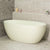Byron Egg 59 inch Acrylic Freestanding Oval Bathtub, Matte Light Pistachio - SPECIAL EDITION