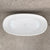 Byron Egg 59 inch Acrylic Freestanding Oval Bathtub, Matte White