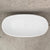 Byron Egg 63 inch Acrylic Freestanding Oval Bathtub, Gloss White