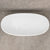Byron Egg 67 inch Acrylic Freestanding Oval Bathtub, Gloss White