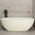 Byron Egg 67 inch Acrylic Freestanding Oval Bathtub, Matte Light Pistachio - SPECIAL EDITION