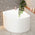 Angie Corner 32 inch Acrylic Freestanding Corner Japanese Soaking Bathtub, Matte White