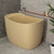Ofuro 47 inch Acrylic Freestanding Extra Height Japanese Soaking Bathtub with Seat, Matte Vanilla Beige - SPECIAL EDITION