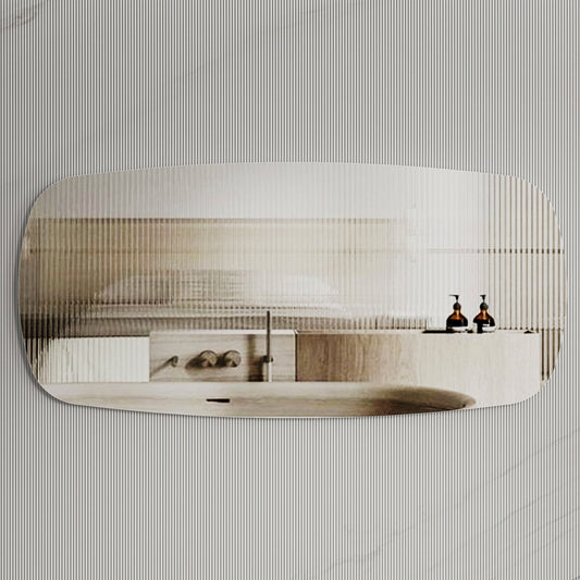 Riri Oblong 1500mm x 700mm Frameless Mirror with Polished Edge