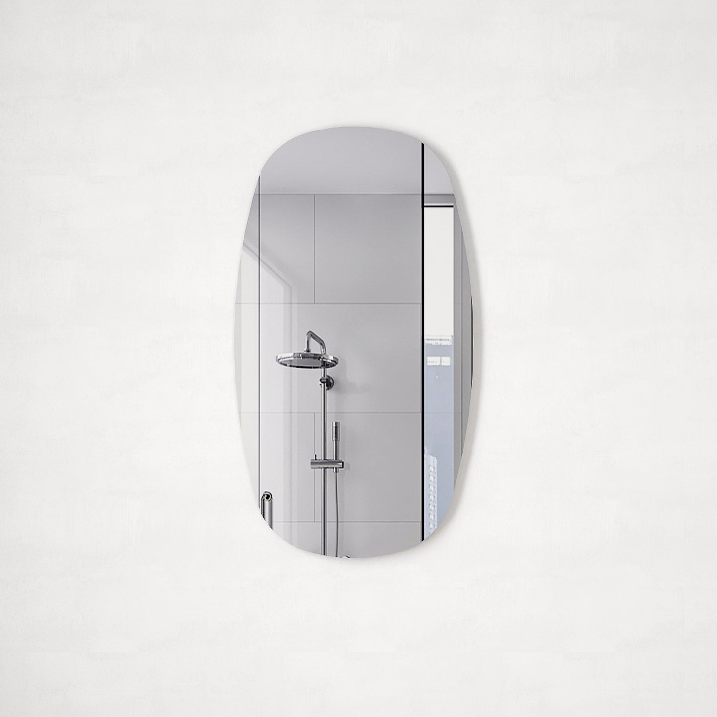 Riri Oblong 500mm x 900mm Frameless Mirror with Polished Edge