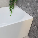 Avalon 63 inch Acrylic Freestanding Right Corner Bathtub, Matte White