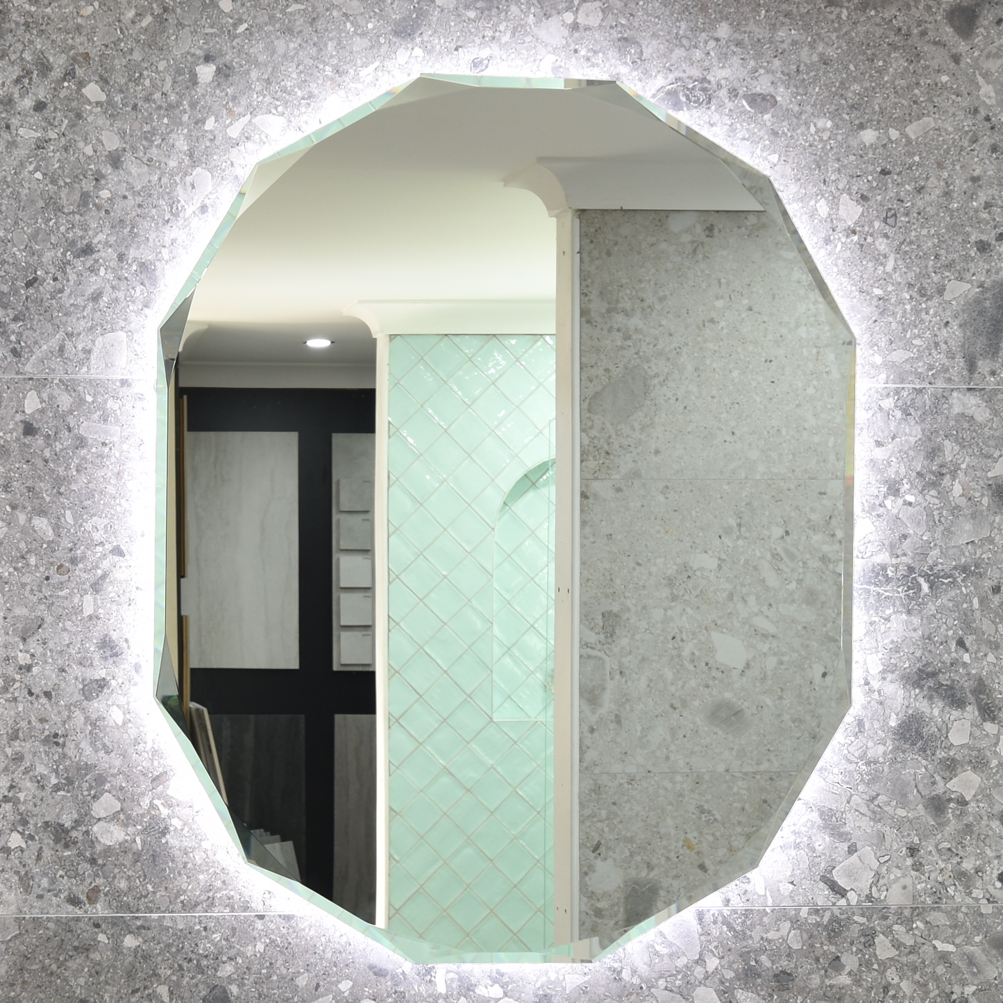 Classic Jewel 600mm x 900mm LED Mirror with Demister